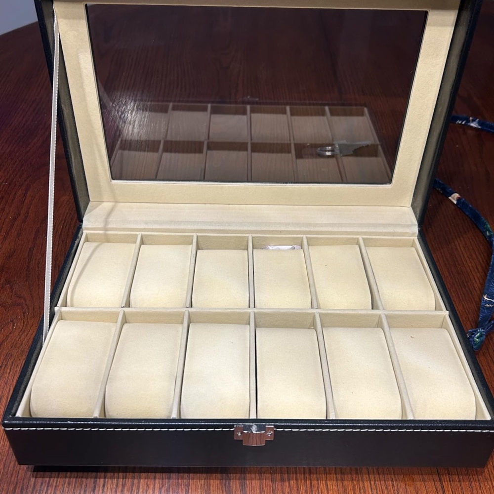 Large Watch Case - 12 Watches